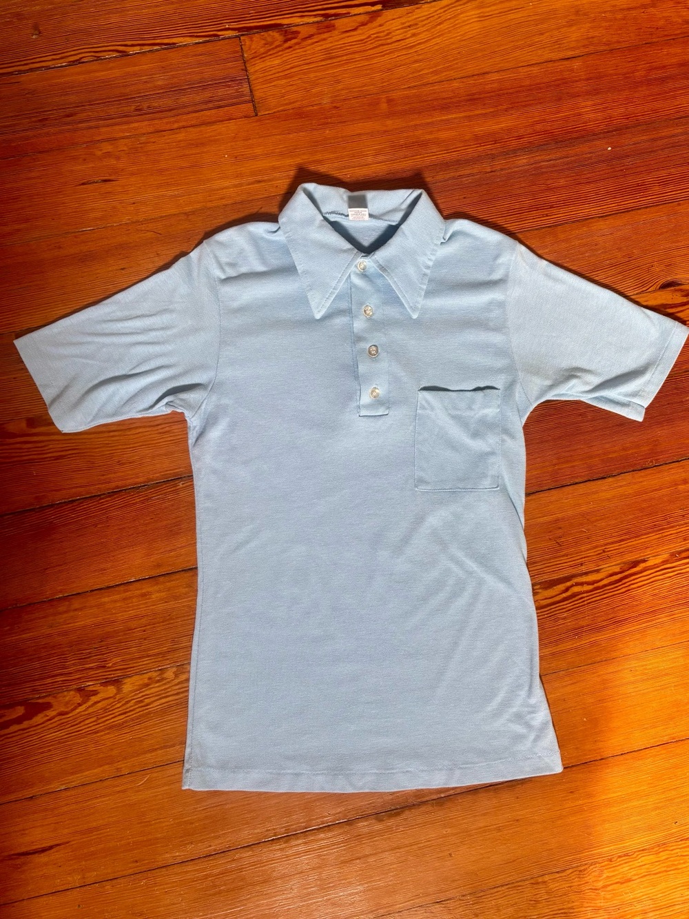 Vintage Short Sleeve Slim Fit Polo Shirt